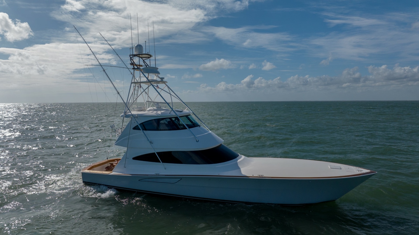 Viking 68 Enclosed Bridge Exterior