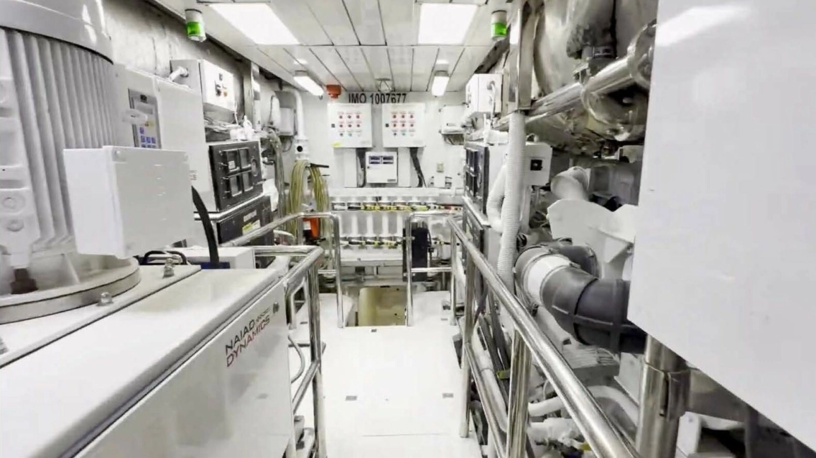 Benetti 145 Domani - Engine Room