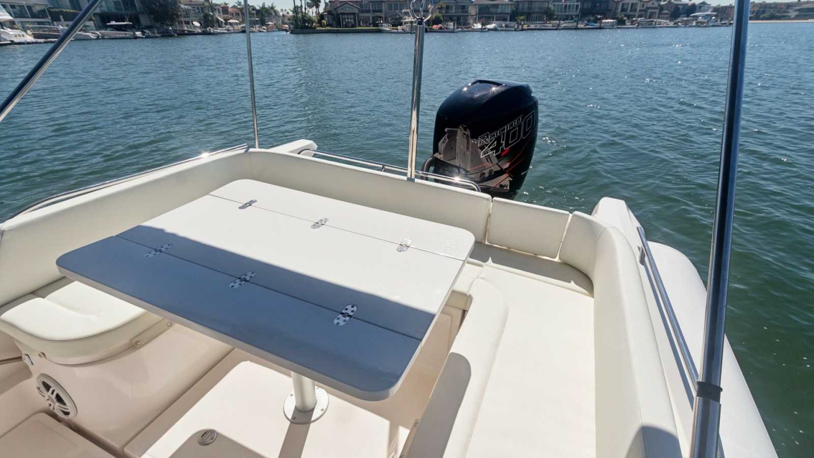 Spacious Aft Deck with Seating