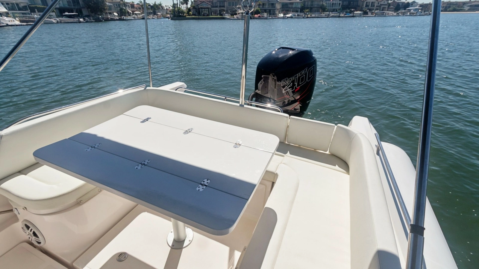 Spacious Aft Deck with Seating