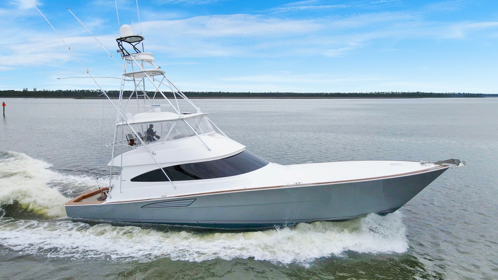 2020 68 Viking Convertible Gunpowder Exterior