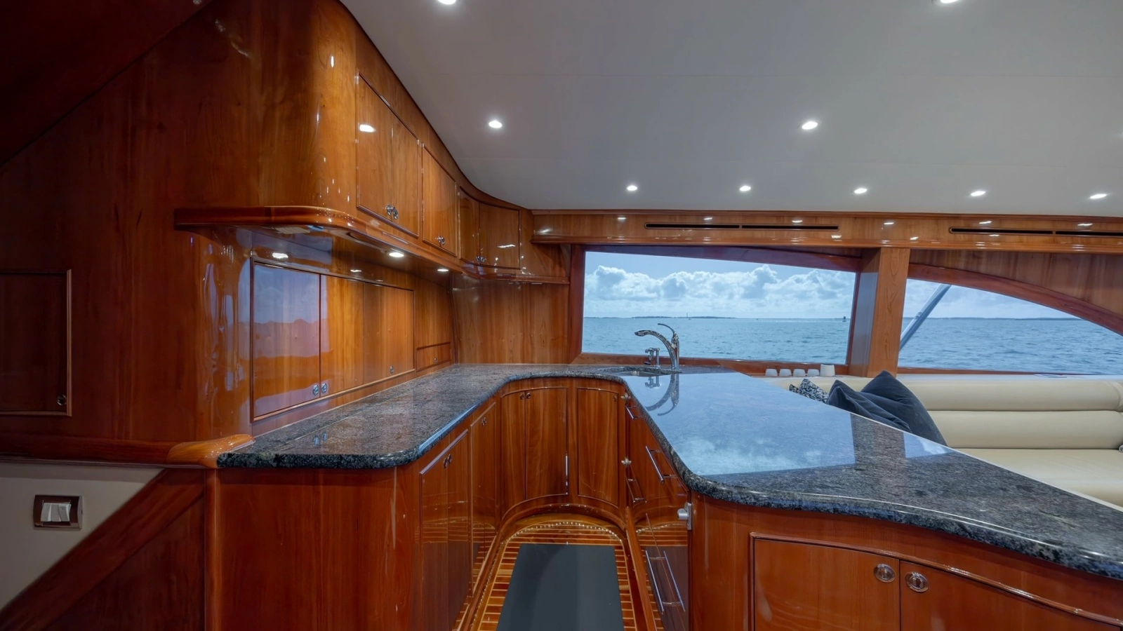 Luxurious Galley with Ocean Views