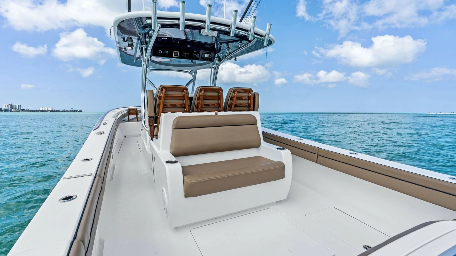 Center Console and Helm Seating Area