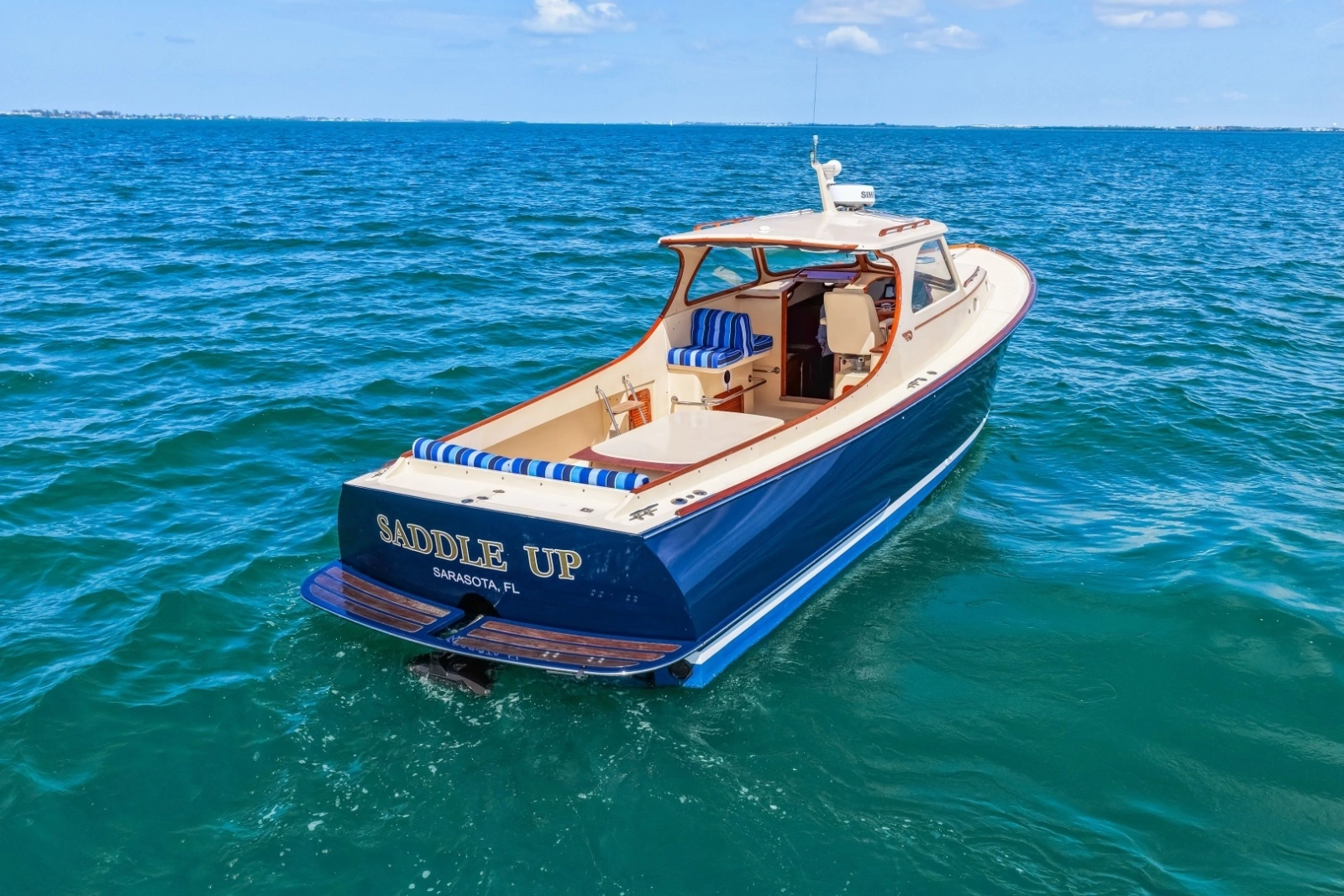 1998 36 Hinckley Picnic Boat Profile