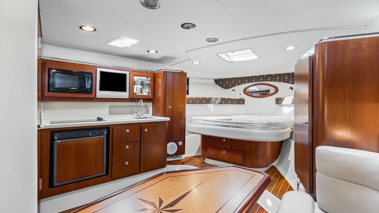 Elegant Interior Galley and Dinette