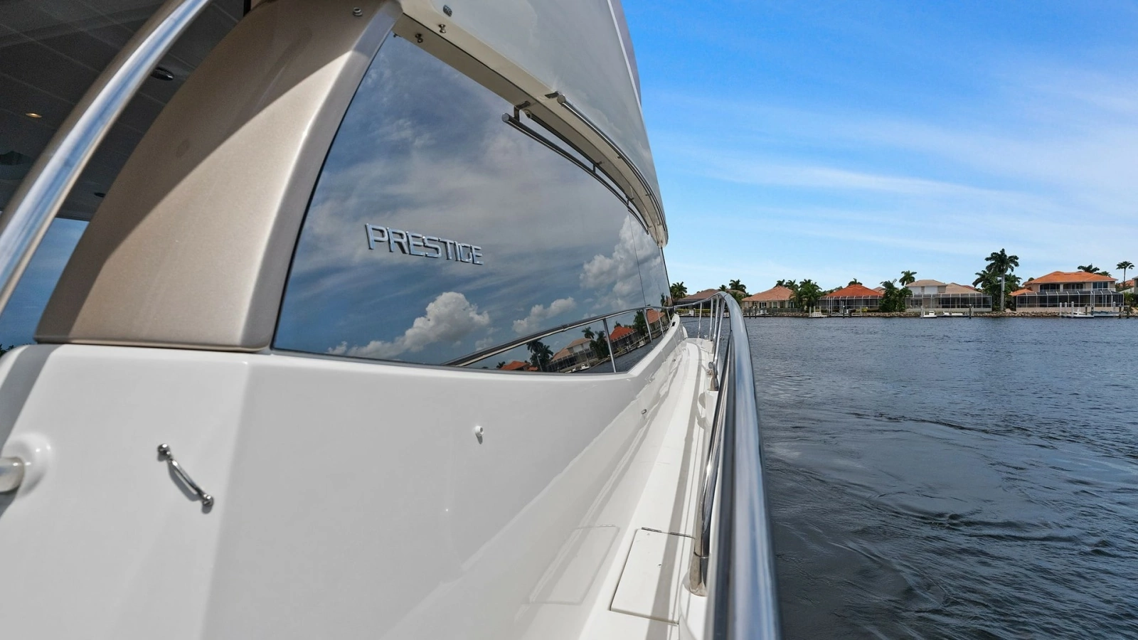 Starboard Side View with Reflections
