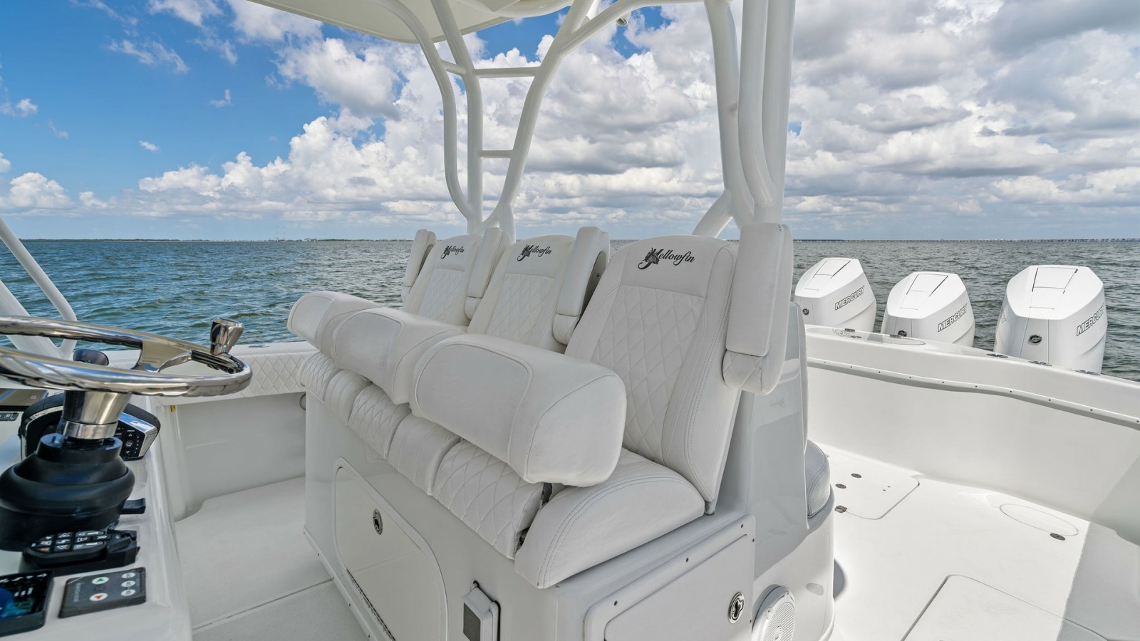 Helm Seating and Console View