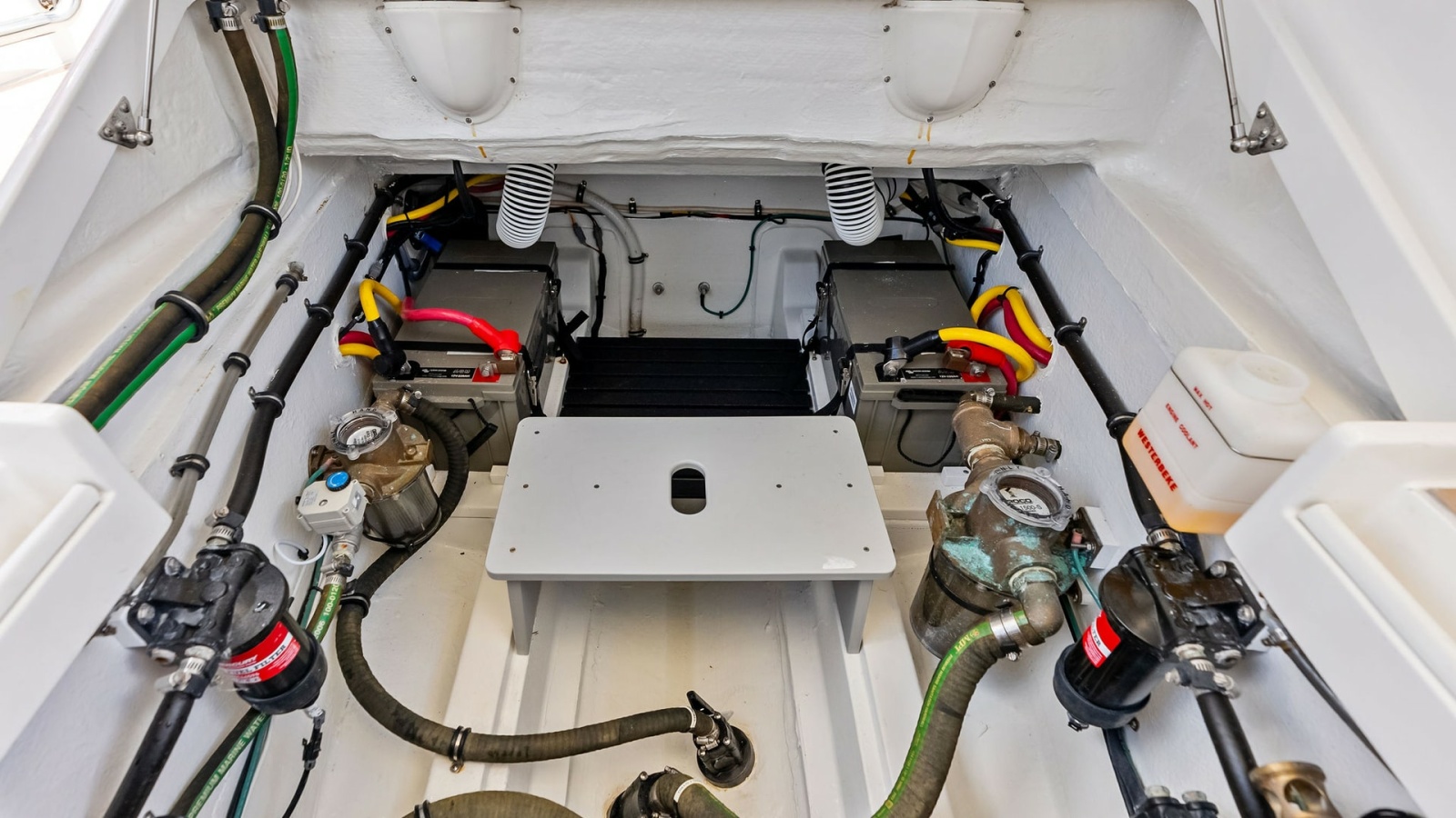 Engine Compartment with Dual Systems