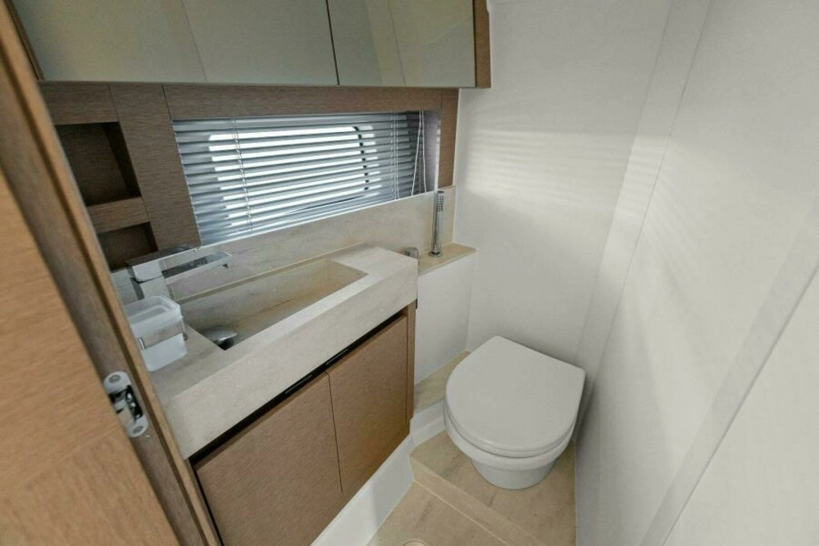 2022 59 Prestige Flybridge - How Sweet It Its - Guest Head