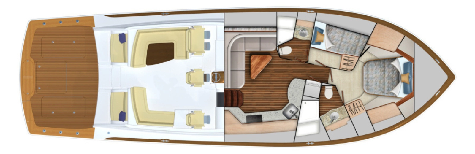 2023 Viking 54 Open Rendering
