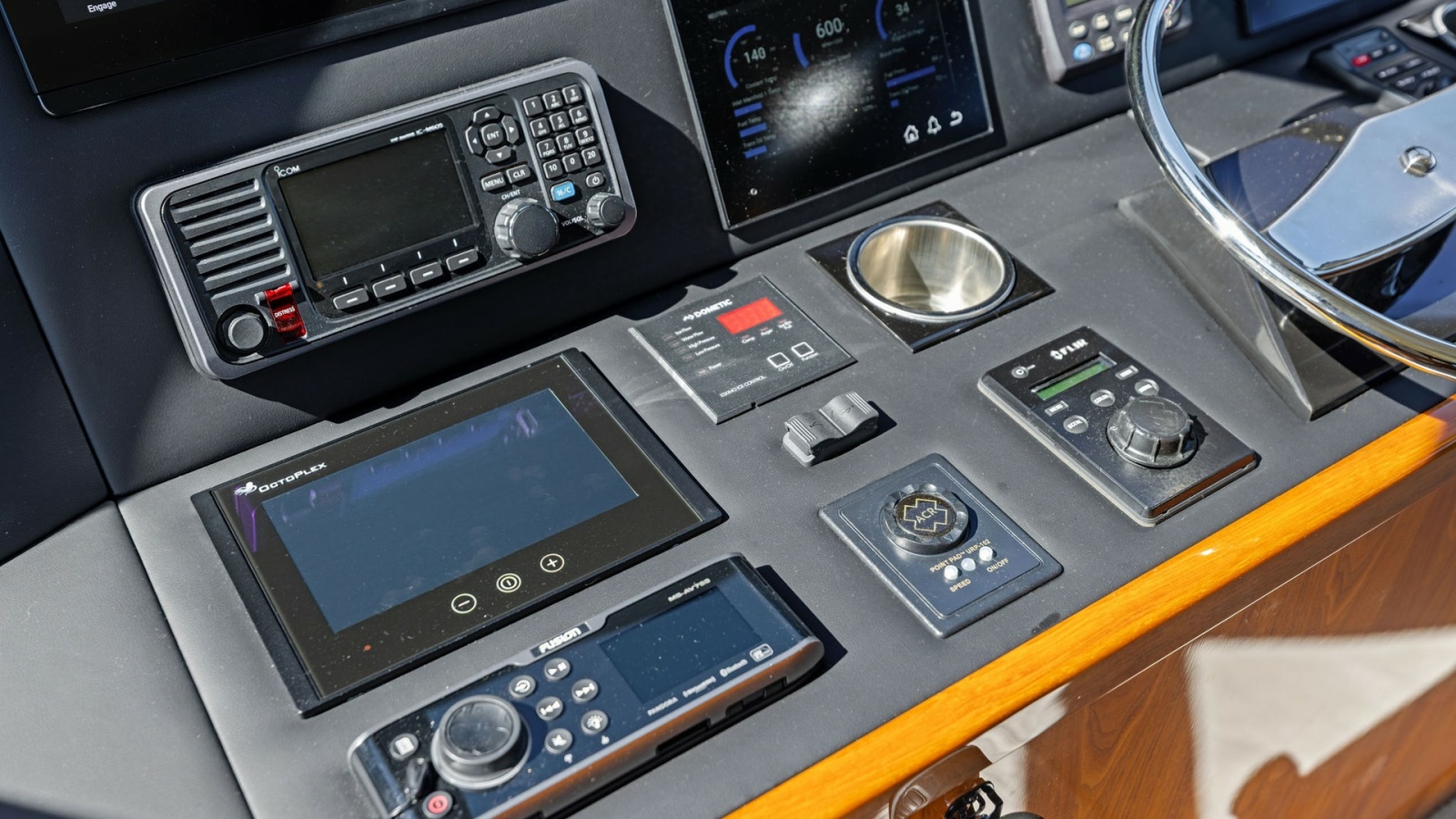 Helm Station with Advanced Electronics