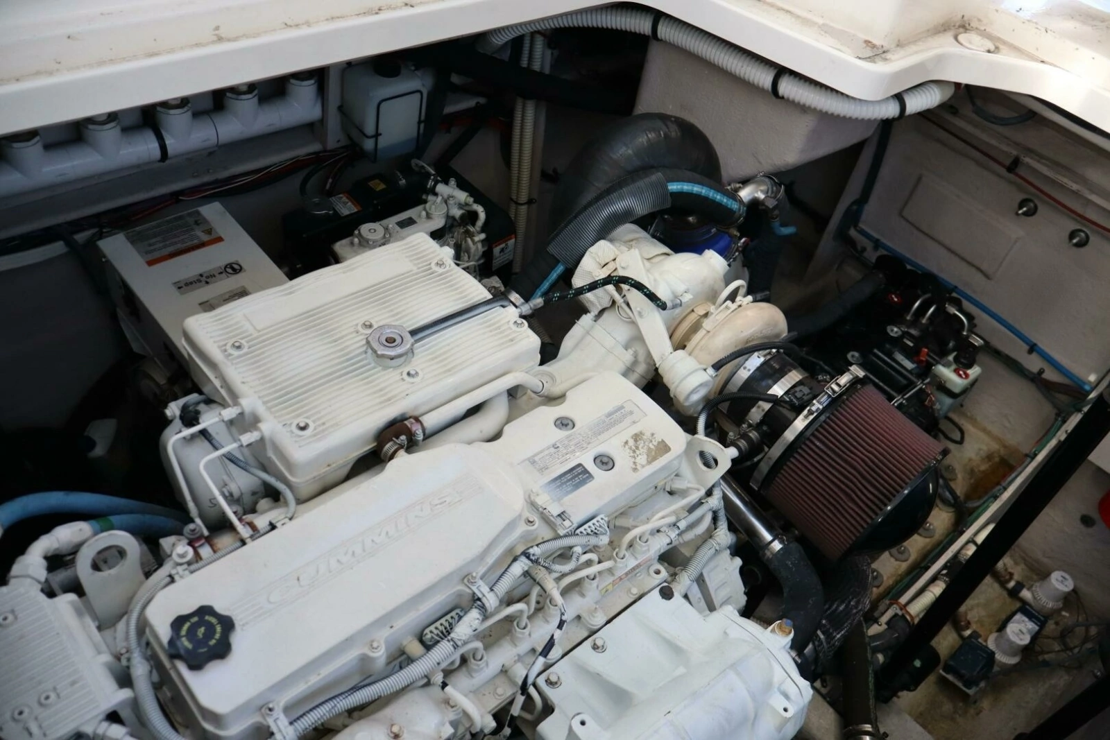 2015 Sea Ray 410 Sundancer- SOMEDAY- Engine Room