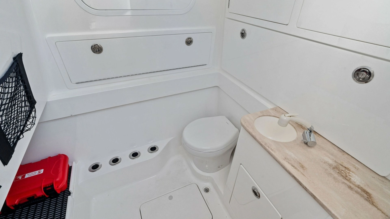 Compact Bathroom with Vanity