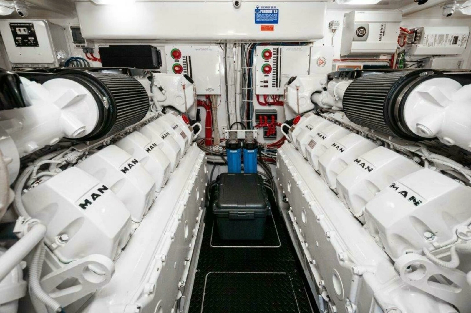 2016 Viking 52 Sport Tower- CONTAGIOUS HABIT-Engine Room 3