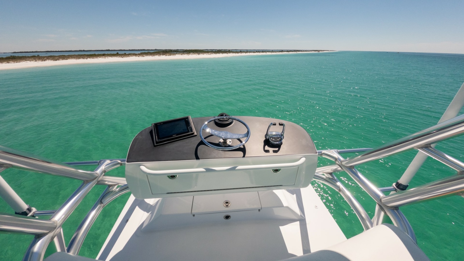 Flybridge Helm Station View