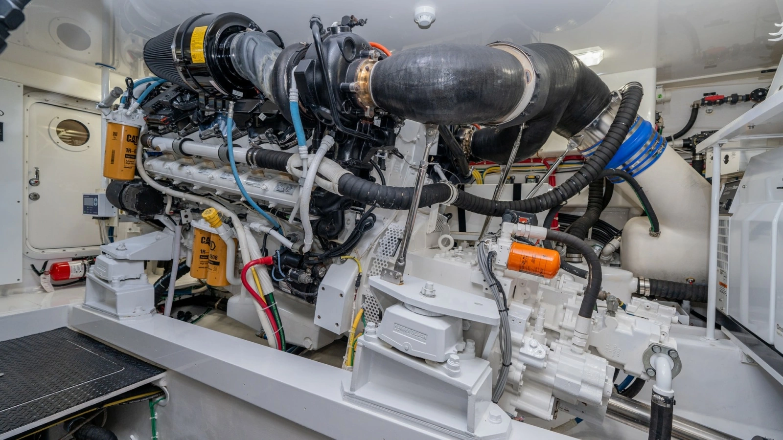 Engine Room with Dual Engines