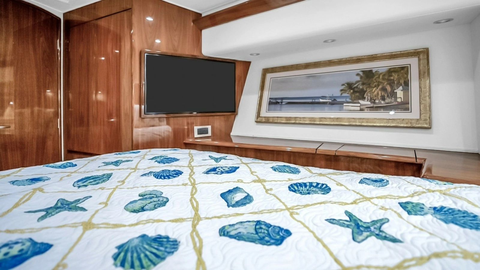 Luxurious Master Stateroom Interior