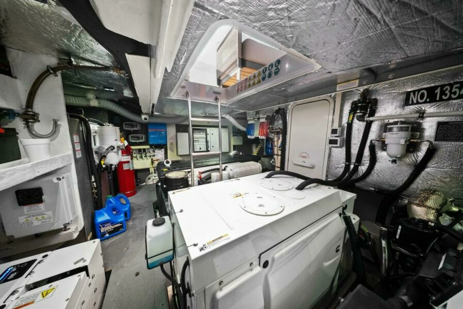 2025 Absolute Navetta 53 - Engine Room