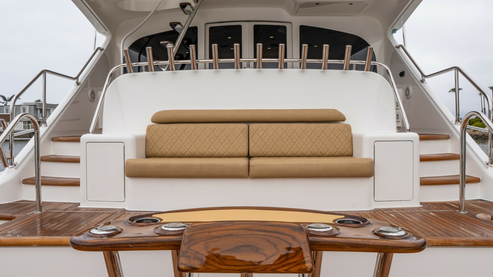 Aft Deck Seating Area