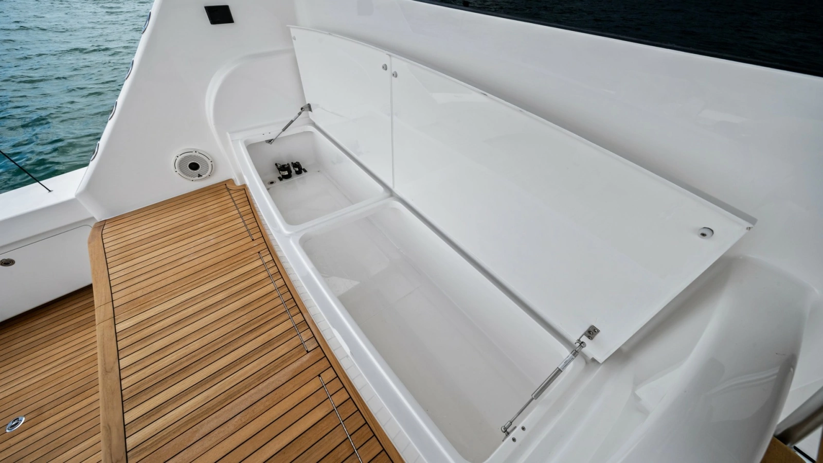 Aft Deck Storage Compartment