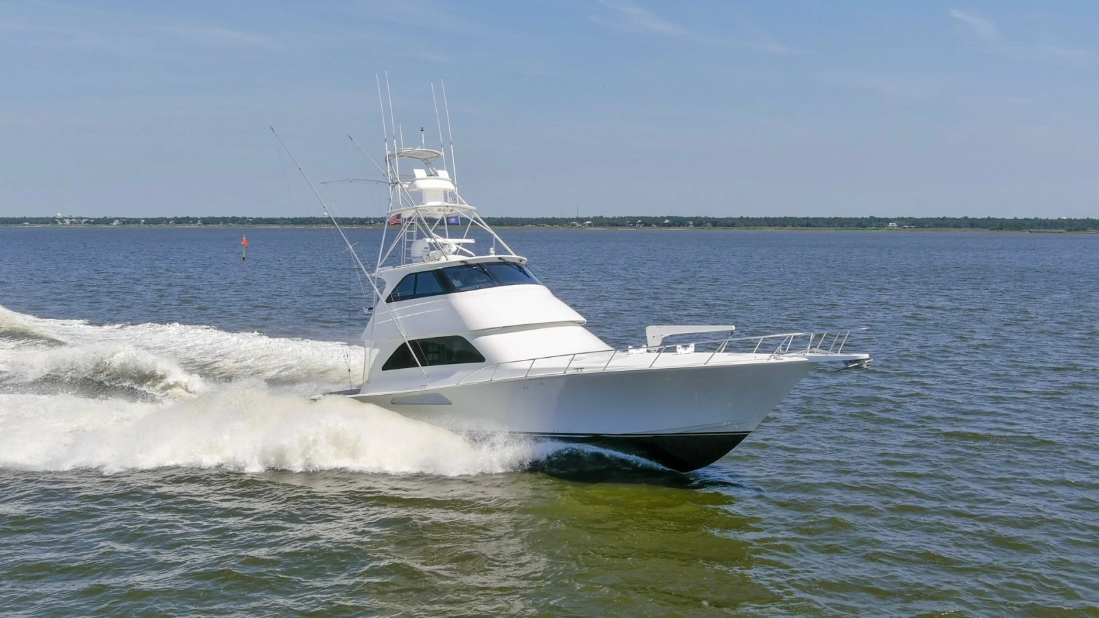 2007 64 Viking Enclosed Bridge Reel Blues Exterior (7)