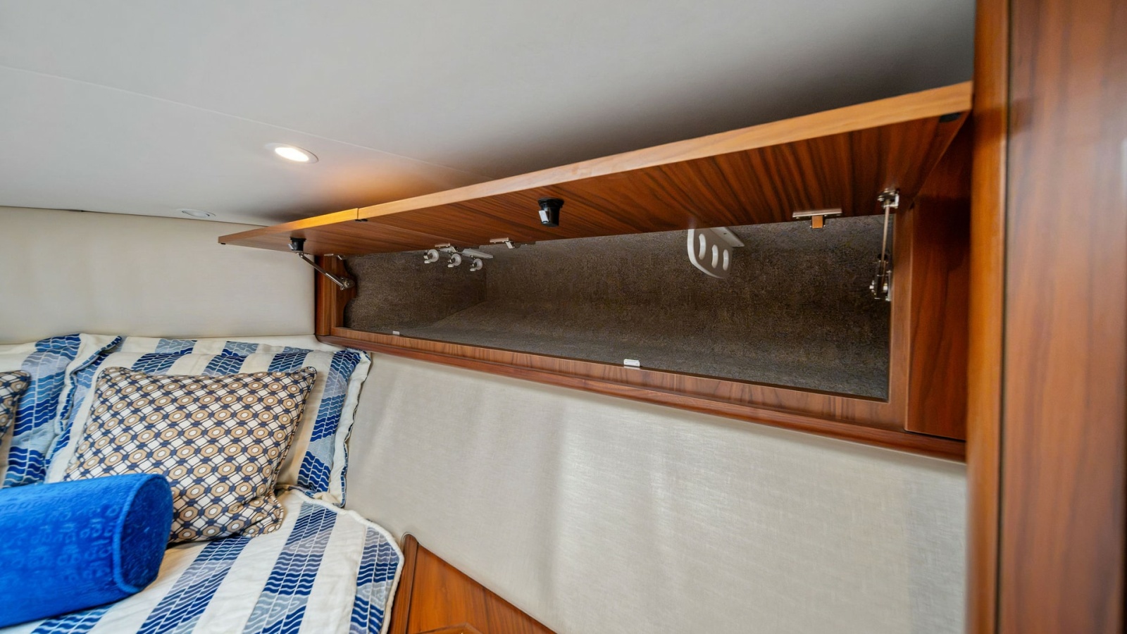 Stateroom with Overhead Storage