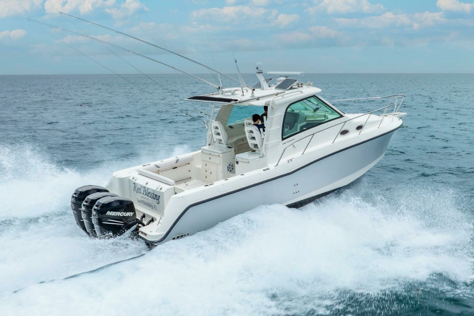 2012 Boston Whaler 345 Conquest - Profile 