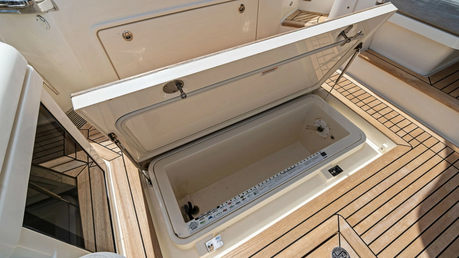 Spacious Cockpit Storage Compartment