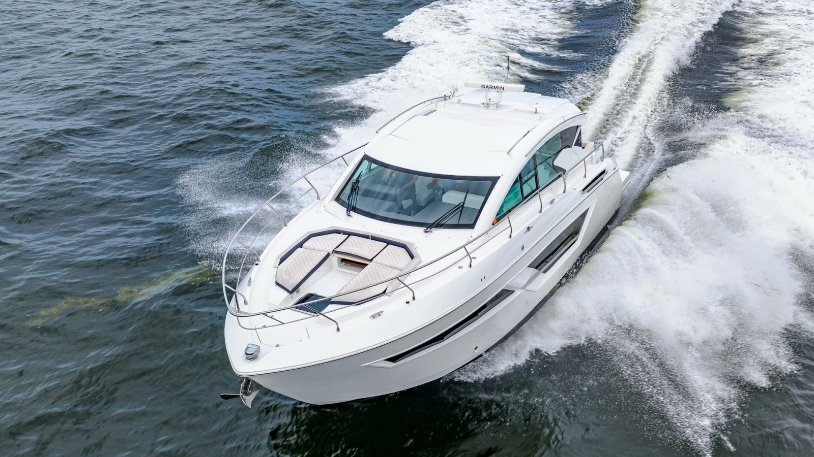 Aerial View of Bow and Deck