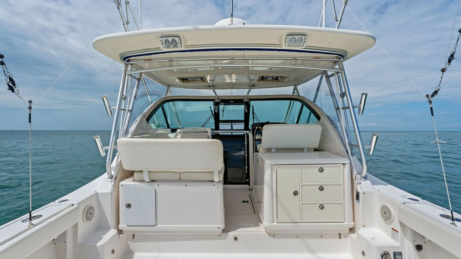 Cockpit and Helm Area