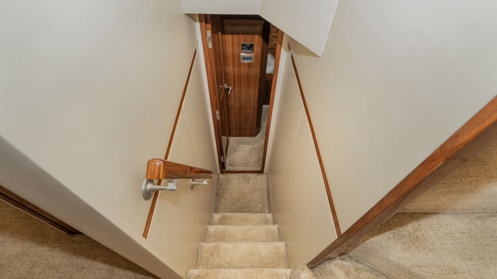 Interior Staircase to Lower Deck