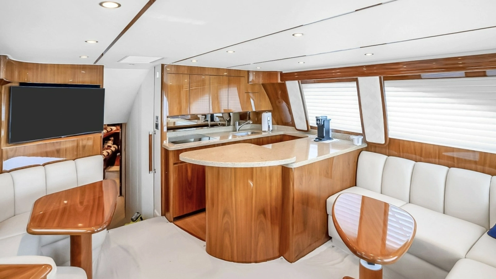 Spacious Salon with Galley