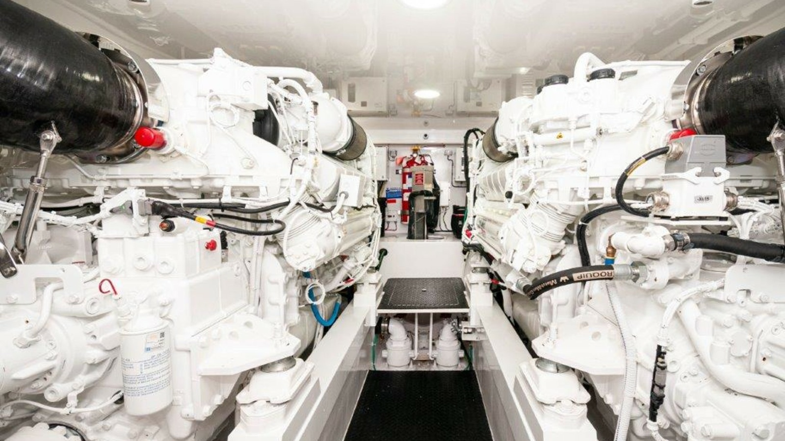 2025 Viking 58 Convertible- TRIPLE TROUBLE-Engine Room