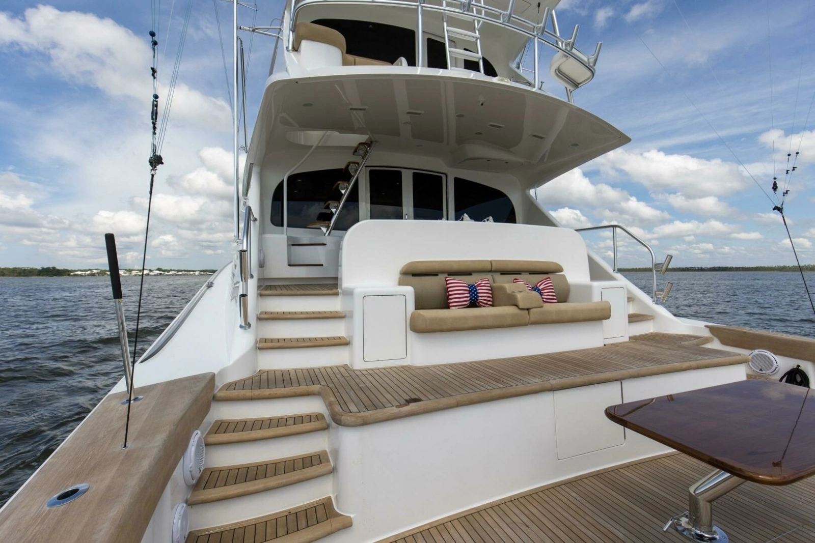 2016 92 Viking Enclosed Bridge Touche Stern Deck (2)