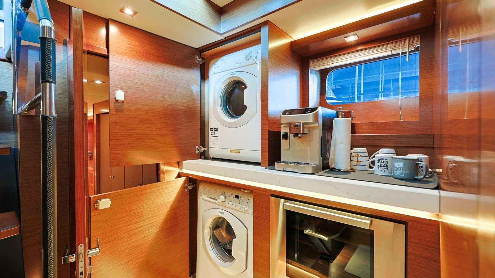 Laundry and Galley Area