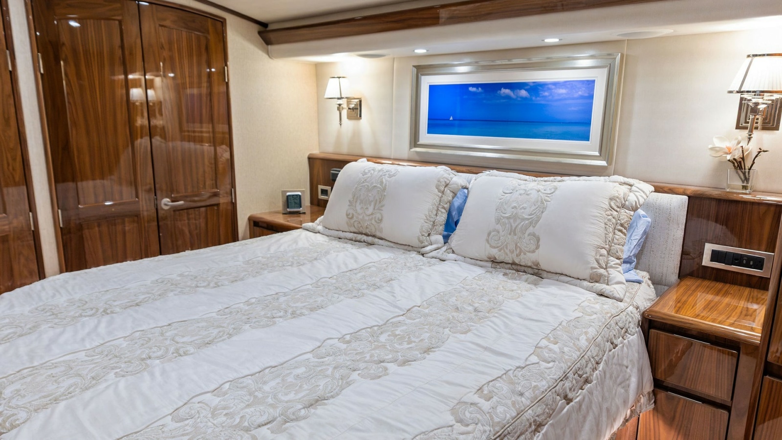 Luxurious Master Stateroom Interior