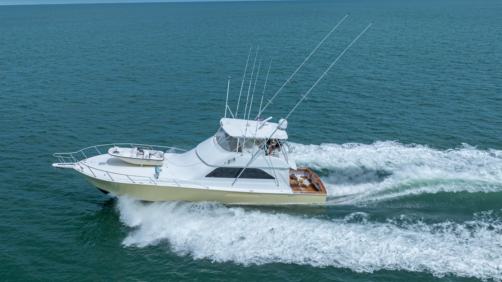 Viking 61 Convertible at Sea