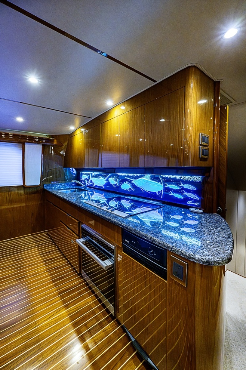 2011 Viking 76 Enclosed Bridge