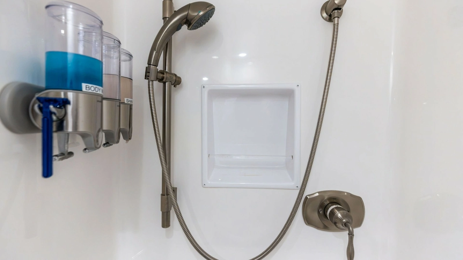 Luxury Shower with Modern Fixtures