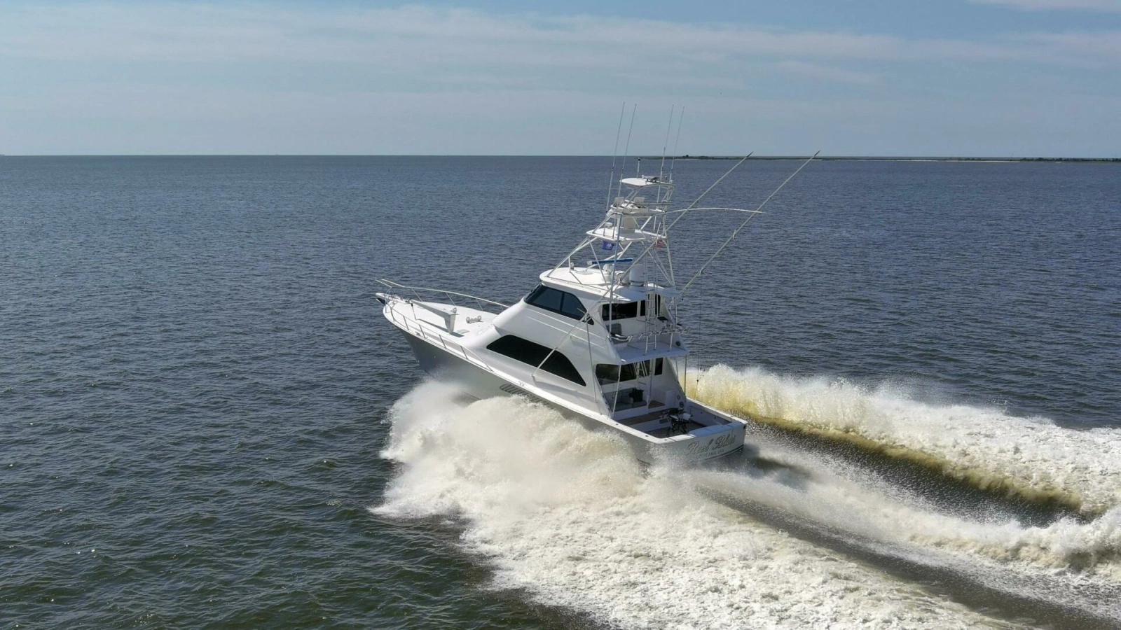 2007 64 Viking Enclosed Bridge Reel Blues Exterior (2)