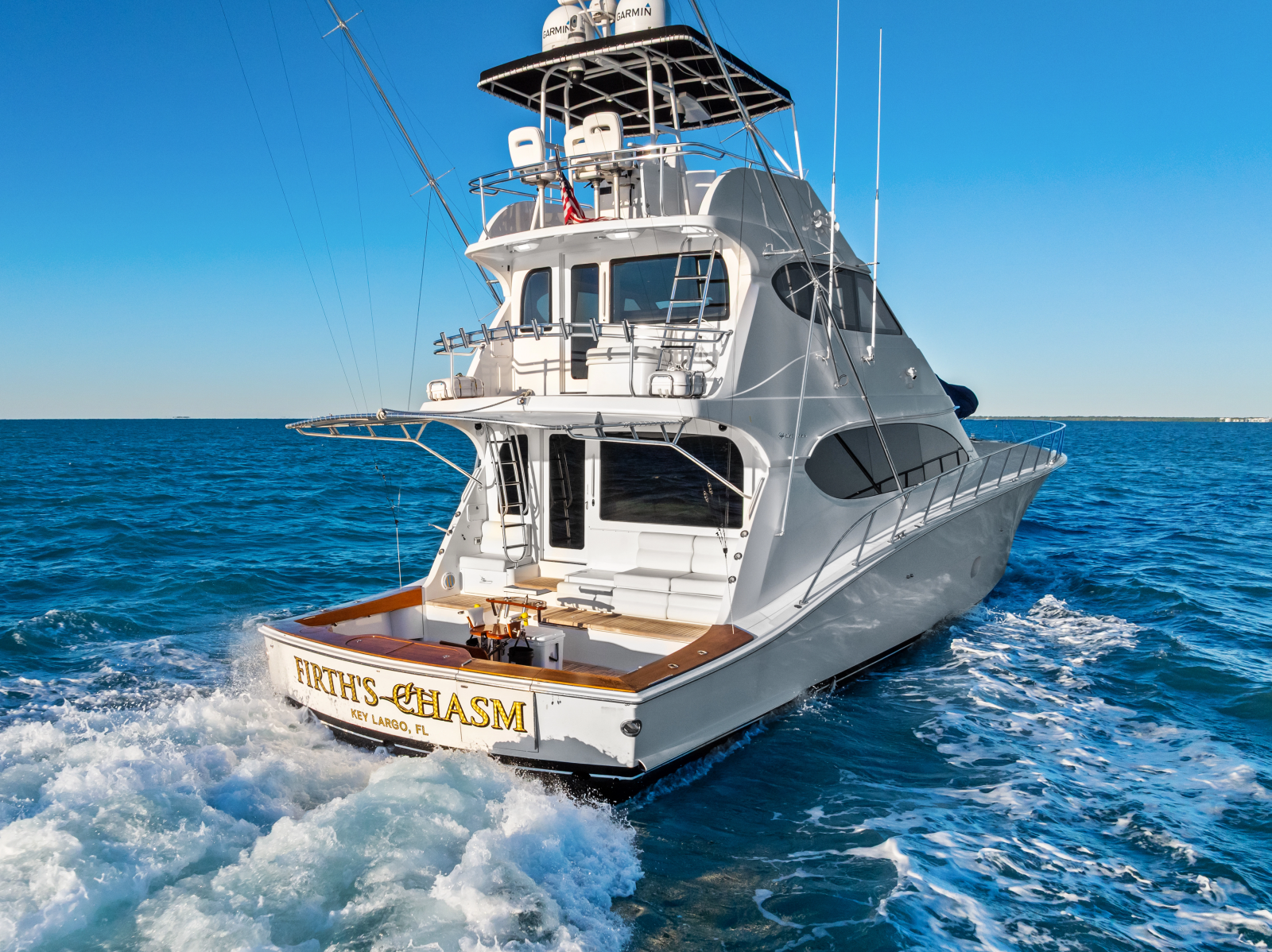 2011 Hatteras Enclosed Bridge