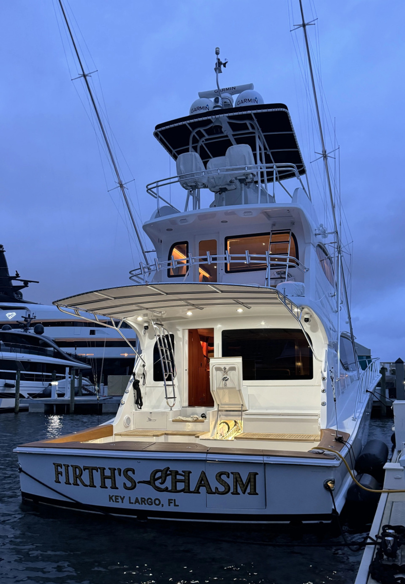 2011 Hatteras Enclosed Bridge