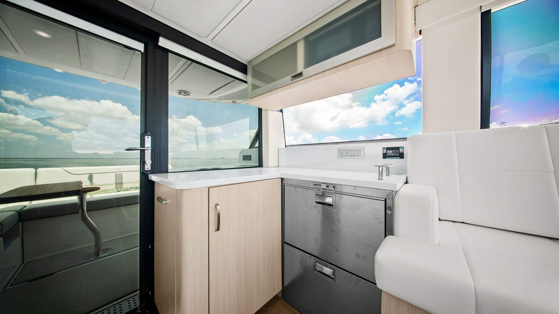 Galley with Expansive Views