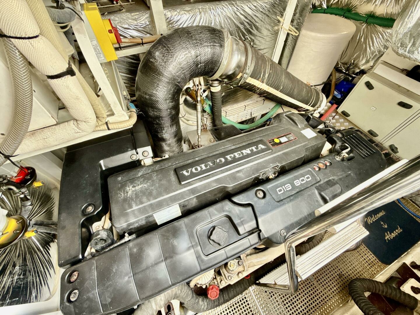 Princess 58 - IL CAPO - Engine Room