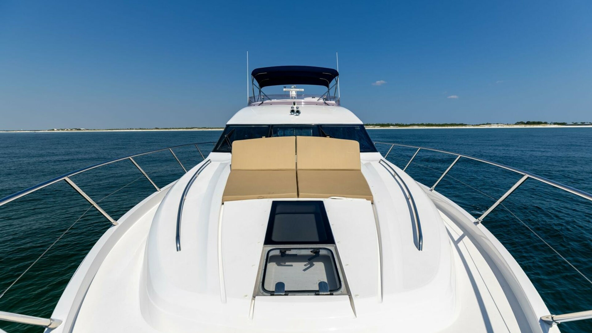 2011 Princess 64 'Harbor Story' - Bow