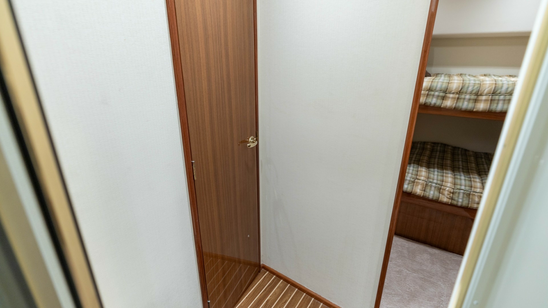 Guest Cabin Entrance and Berths
