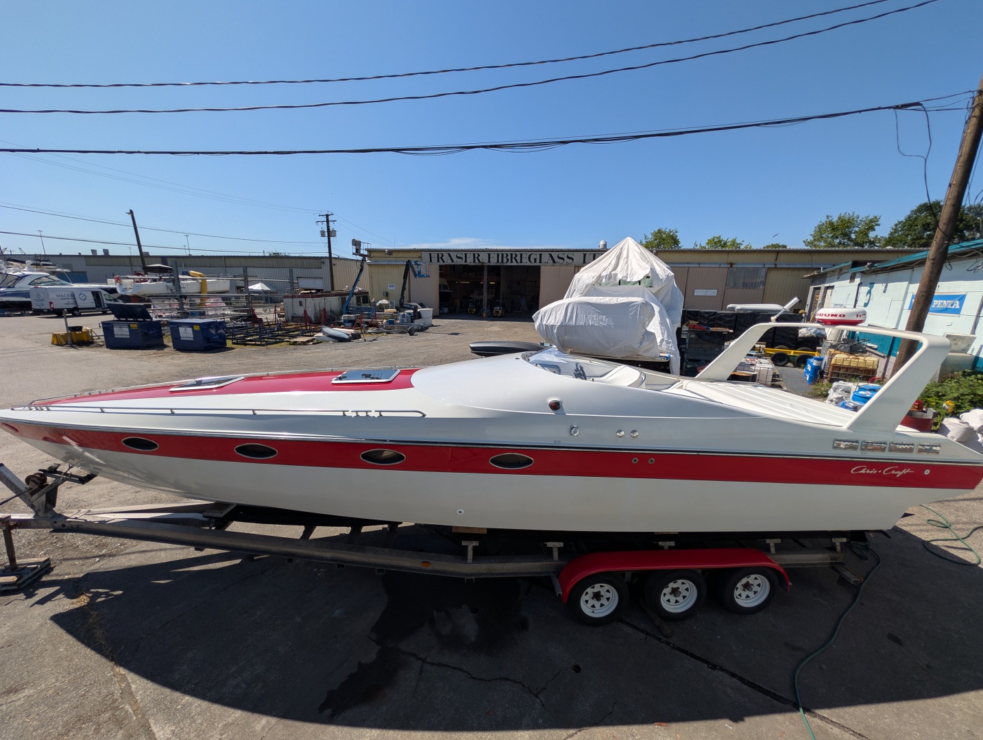 1988 Chris-Craft 375 Stinger — photograph 3
