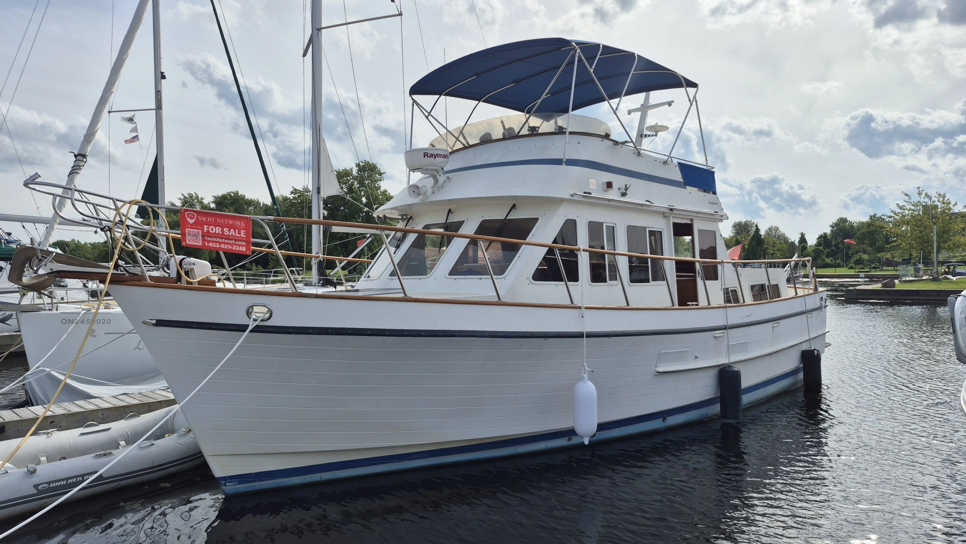 1985 Ocean Alexander 38 Double Cabin, photo 1 of 30