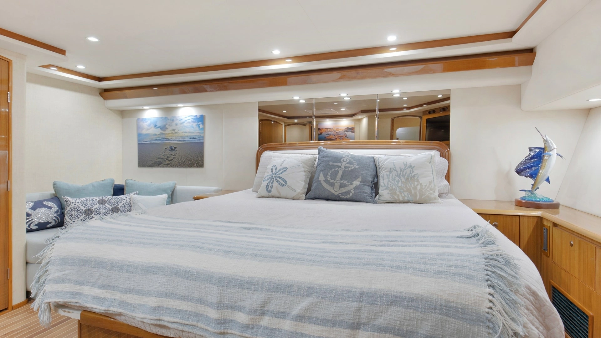 Viking 74 Enclosed Bridge Yacht For Sale