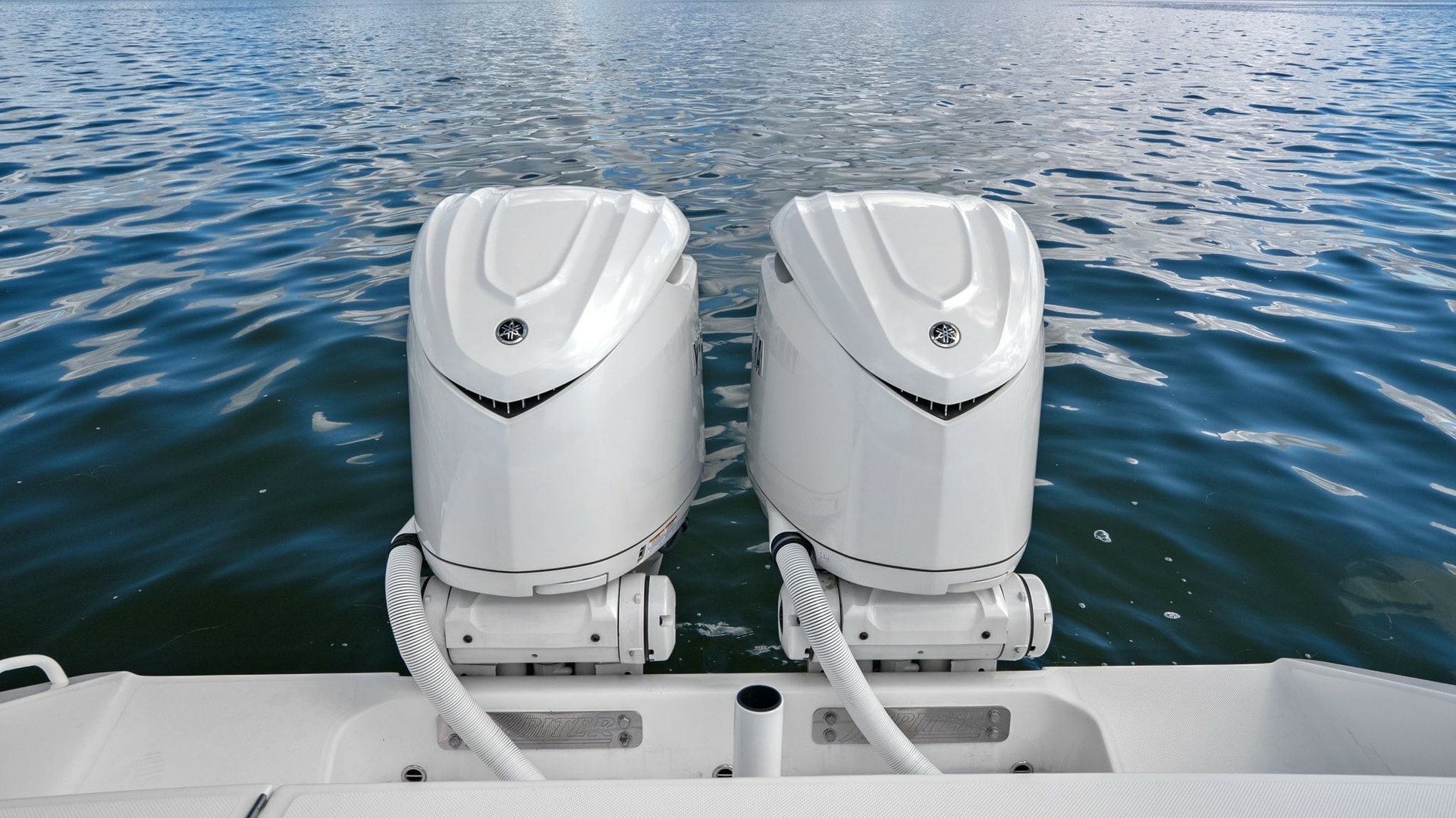 Twin Outboard Engines on Stern